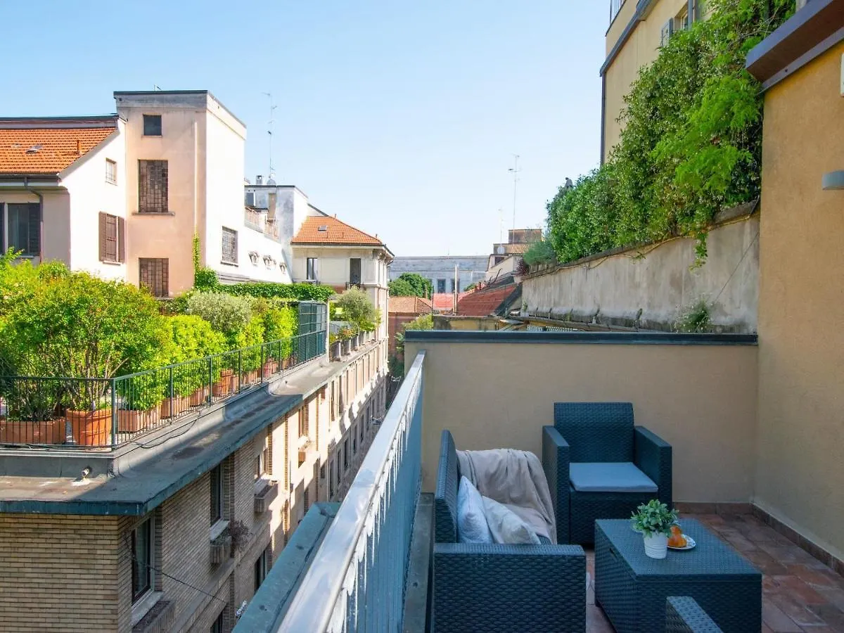 Apartmán The Best Rent - Attic With Terrace In Milan Downtown Itálie