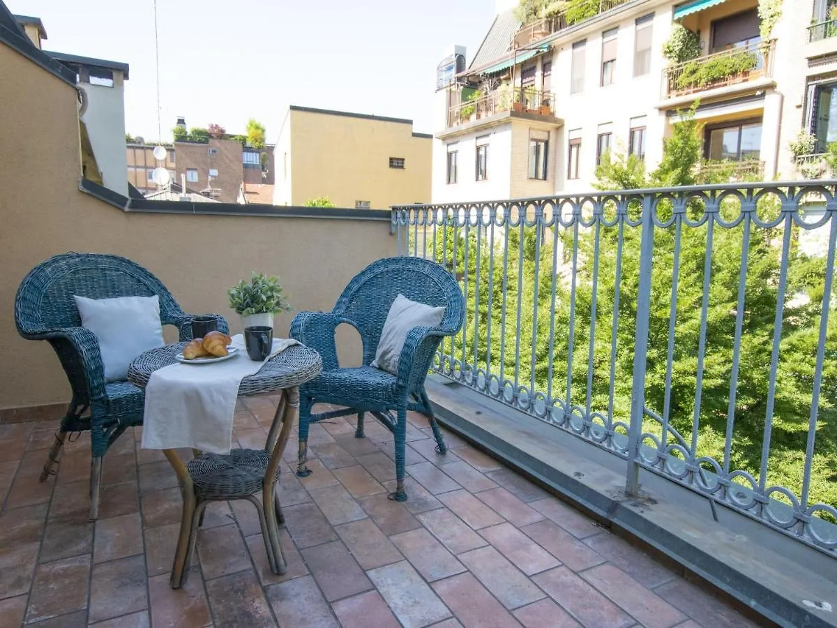 Apartamento The Best Rent - Attic With Terrace In Milan Downtown